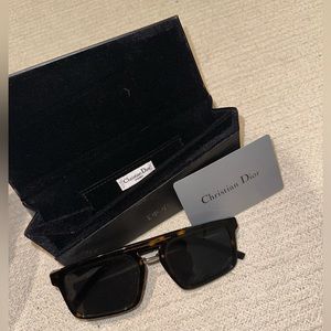 Men's Dior Sunglasses 54mm Black Tie Square